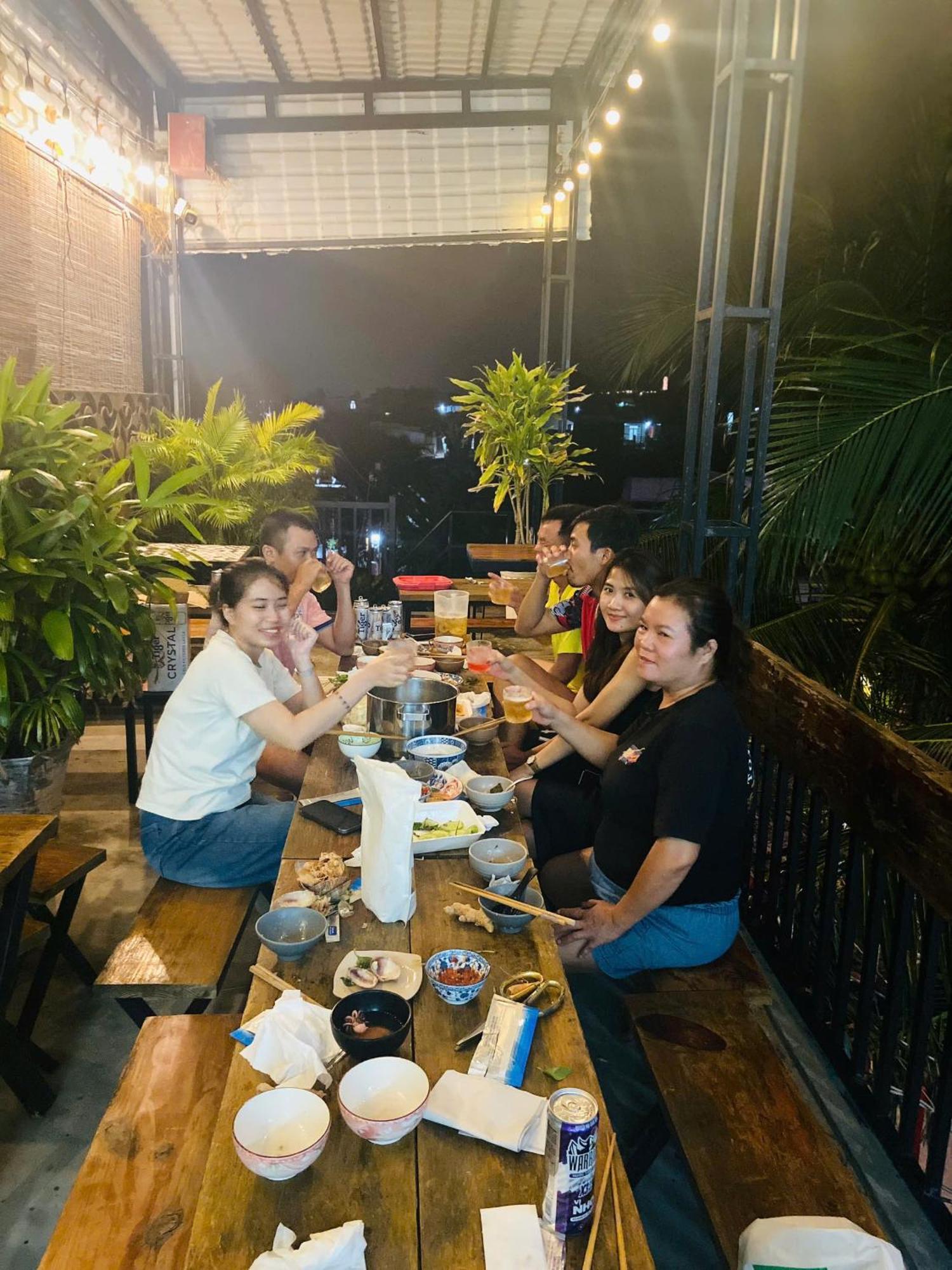 Gio Homestay And Coffee Ap Khanh Phuoc Eksteriør billede