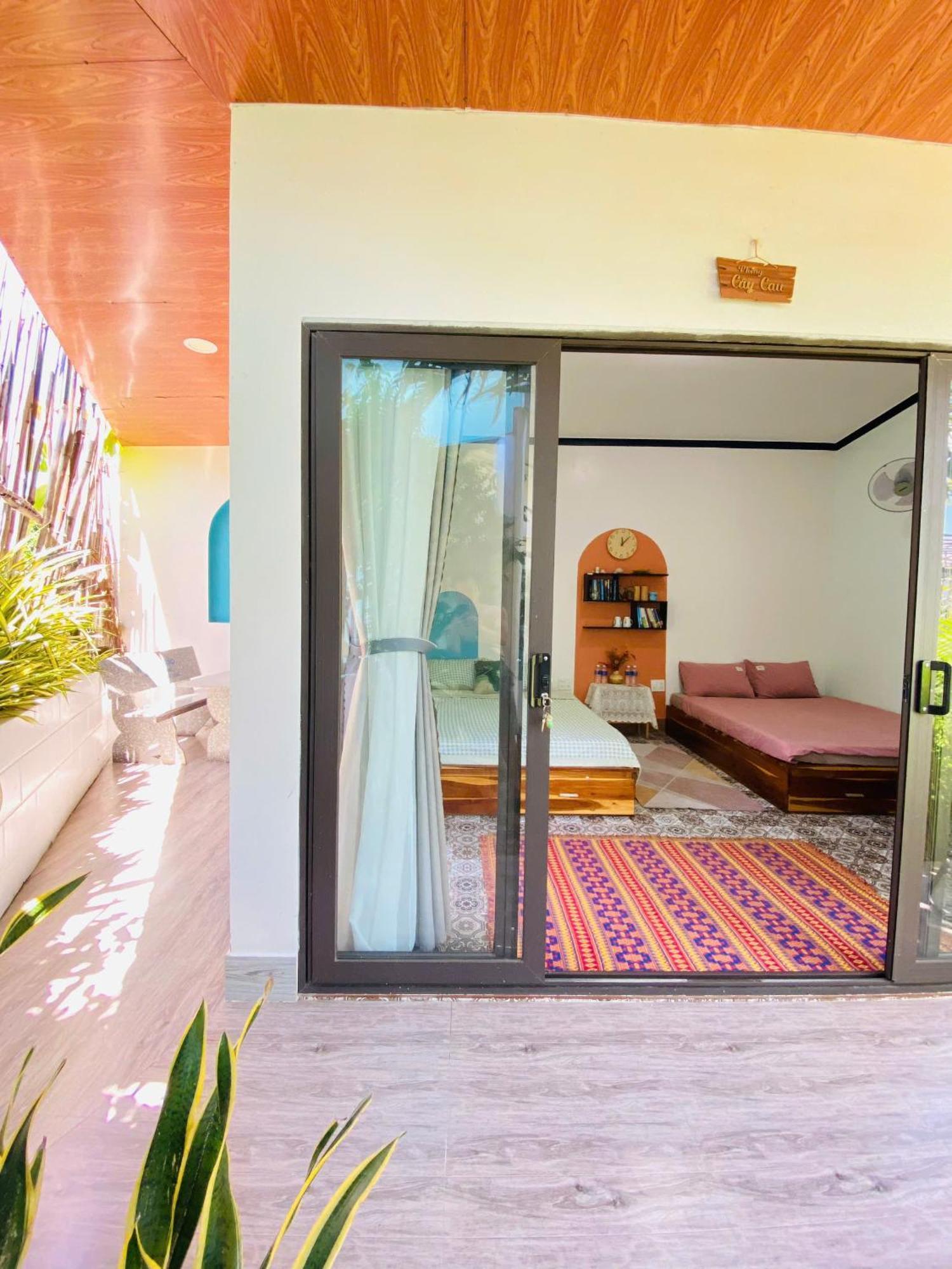 Gio Homestay And Coffee Ap Khanh Phuoc Eksteriør billede